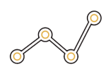 Outline of a chemical molecule